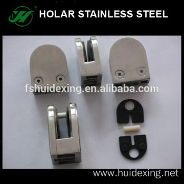 stainless steel glass holding clips glass clamp standoff